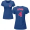 Women's Alexander Canario Name & Number T-Shirt - Royal