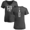 Women's Alexander Edler One Color Backer T-Shirt - Charcoal