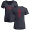 Women's Alexander Semin One Color Backer T-Shirt - Navy