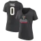 Women's Alexander True Heather 2023 Eastern Conference Champions V-Neck T-Shirt - Charcoal