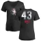 Women's Alexis Diaz Midnight Mascot V-Neck T-Shirt - Black