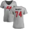 Women's Ali Marpet Name & Number Slim Fit T-Shirt - Ash