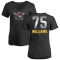 Women's Alika Williams Midnight Mascot V-Neck T-Shirt - Black