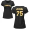 Women's Alika Williams Name & Number T-Shirt - Black