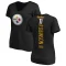 Women's Allen Robinson II Backer Slim Fit T-Shirt - Black