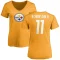 Women's Allen Robinson II Name & Number Slim Fit T-Shirt - Gold