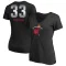 Women's Alonzo Mourning Midnight Mascot T-Shirt - Black