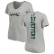 Women's Alshon Jeffery Backer V-Neck T-Shirt - Ash