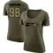 Women's Alton Robinson Legend Salute to Service Scoop Neck T-Shirt - Olive