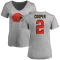 Women's Amari Cooper Name & Number Slim Fit T-Shirt - Ash