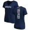 Women's Ameer Speed Backer Slim Fit T-Shirt - Navy