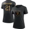 Women's Amik Robertson 2020 Salute To Service Performance T-Shirt - Black