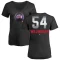 Women's Amos Willingham Midnight Mascot V-Neck T-Shirt - Black