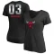 Women's Andre Drummond Midnight Mascot T-Shirt - Black