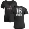 Women's Andre Ethier Midnight Mascot V-Neck T-Shirt - Black