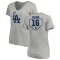 Women's Andre Ethier RBI Slim Fit V-Neck T-Shirt - Heathered Gray