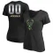 Women's Andre Jackson Jr. Midnight Mascot T-Shirt - Black