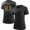 Women's Andre Reed 2020 Salute To Service Performance T-Shirt - Black