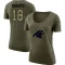 Women's Andre Roberts Legend Salute to Service Scoop Neck T-Shirt - Olive