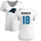 Women's Andre Roberts Name & Number Slim Fit T-Shirt - White