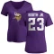 Women's Andrew Booth Jr. Name & Number Slim Fit T-Shirt - Purple