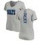 Women's Andrew Luck Backer V-Neck T-Shirt - Ash