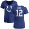 Women's Andrew Luck Name & Number Slim Fit T-Shirt - Royal