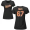 Women's Andrew Politi Name & Number T-Shirt - Black