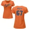 Women's Andrew Politi Name & Number T-Shirt - Orange