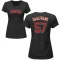 Women's Andrew Saalfrank Name & Number T-Shirt - Black