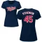 Women's Andrew Stevenson Name & Number T-Shirt - Navy