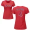 Women's Andrew Velazquez Name & Number T-Shirt - Red