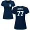 Women's Andy Ibanez Name & Number T-Shirt - Navy