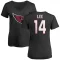 Women's Andy Lee Name & Number Slim Fit T-Shirt - Black