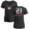 Women's Andy Pettitte Midnight Mascot V-Neck T-Shirt - Black