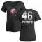 Women's Andy Pettitte Midnight Mascot V-Neck T-Shirt - Black