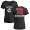 Women's Anthony Beauvillier Name and Number Banner Wave V-Neck T-Shirt - Black