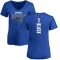 Women's Anthony Black Backer T-Shirt - Royal