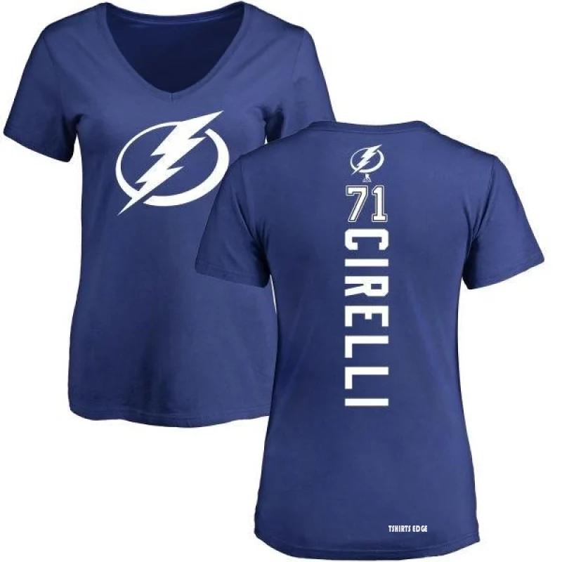 Women's Anthony Cirelli Backer T-Shirt - Ash - Tshirtsedge