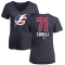 Women's Anthony Cirelli Name and Number Banner Wave V-Neck T-Shirt - Navy