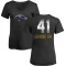 Women's Anthony Levine Sr. Midnight Mascot T-Shirt - Black