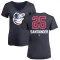 Women's Anthony Santander Name and Number Banner Wave V-Neck T-Shirt - Navy