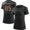 Women's Antonio Gates 2020 Salute To Service Performance T-Shirt - Black