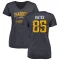 Women's Antonio Gates Distressed Name & Number Slim Fit V-Neck T-Shirt - Navy