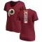 Women's Antonio Gibson Backer Slim Fit T-Shirt - Maroon