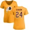 Women's Antonio Gibson Name & Number Slim Fit T-Shirt - Gold