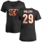 Women's Antonio Phillips Name & Number Slim Fit T-Shirt - Black