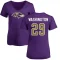 Women's Ar'Darius Washington Name & Number Slim Fit T-Shirt - Purple