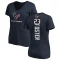 Women's Arian Foster Backer Slim Fit T-Shirt - Navy