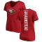 Women's Arik Armstead Backer Slim Fit T-Shirt - Red